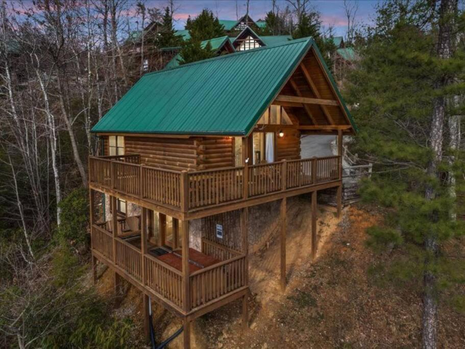 Villa Breathtaking Views Of The Smokies, 3 Mins To Gatlinburg Extérieur photo